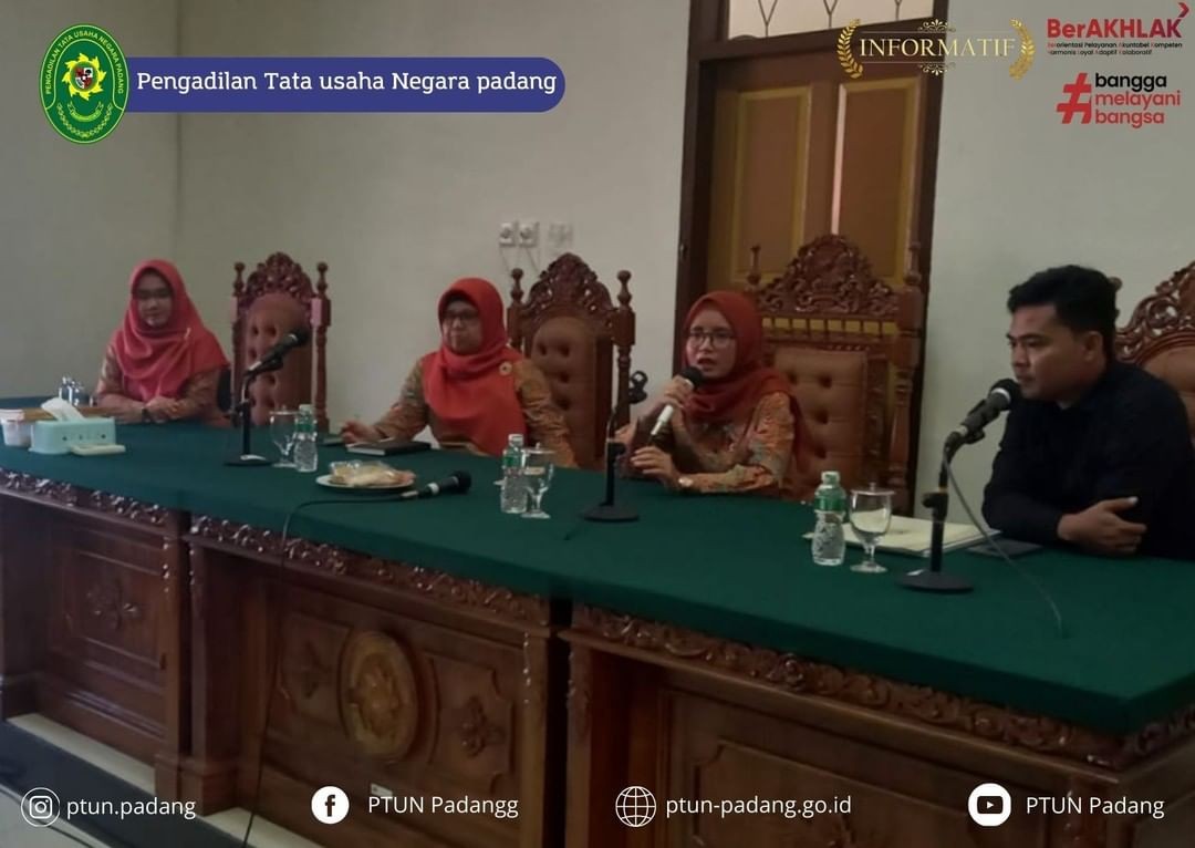 PTUN Padang  Pengembalian dan Pelepasan Mahasiswa Magang UIN Syekh Ali Hasan Ahmad Addary