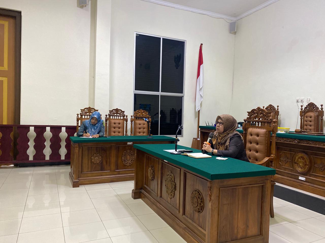 Kegiatan Rapat Bulanan Kepaniteraan Bulan Mei Tahun 2026