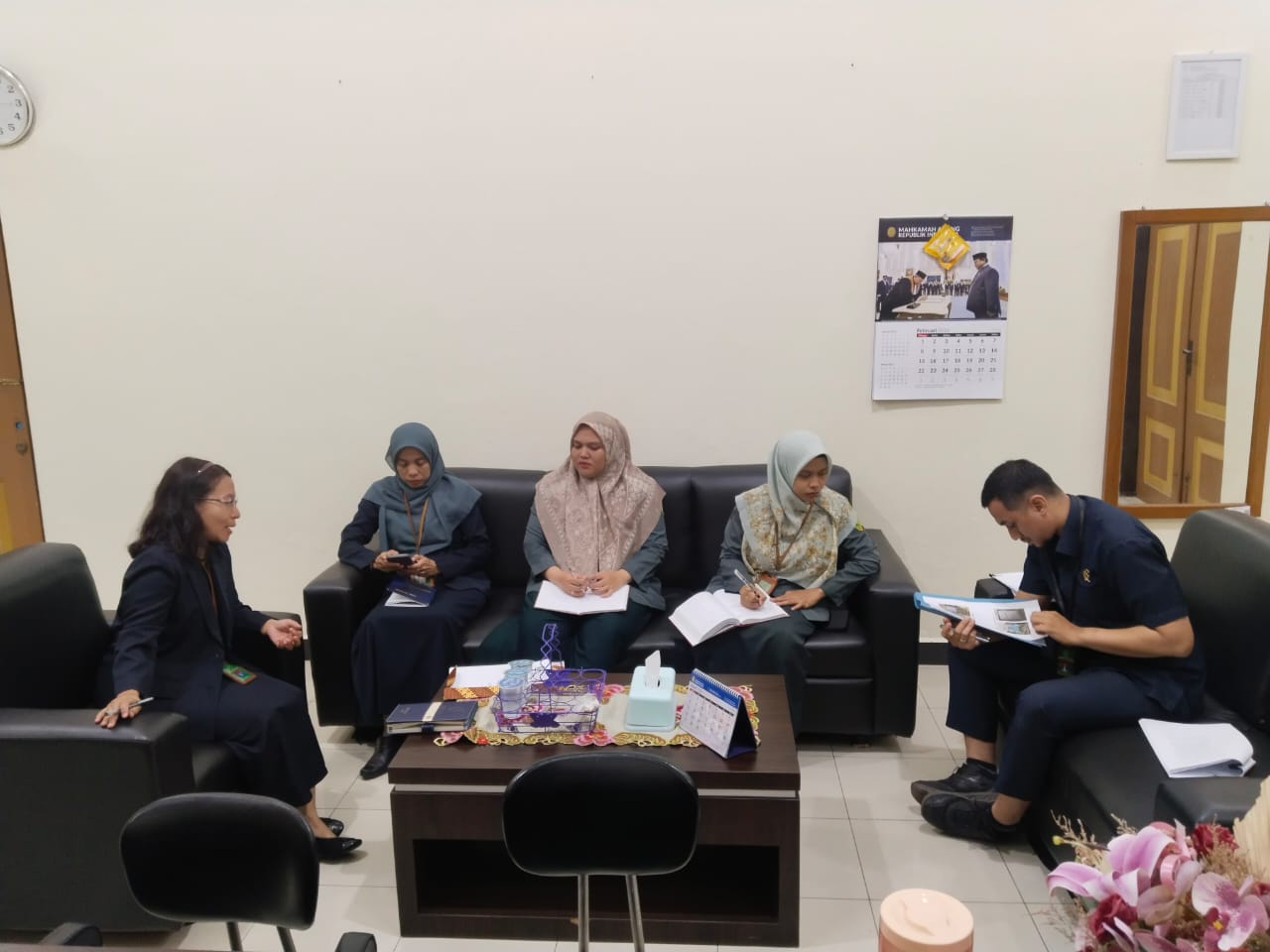 Rapat Monitoring dan Evaluasi Tim Unit Pengendalian Gratifikasi