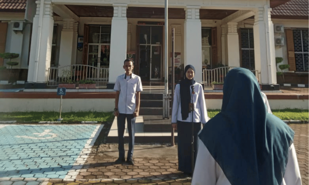 Kegiatan Apel pagi PTUN Padang
