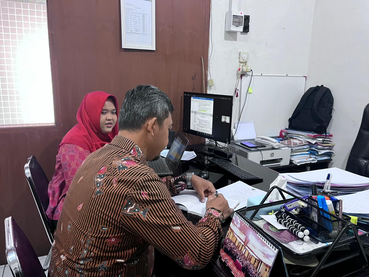 Rapat Penyusunan IKU secara daring