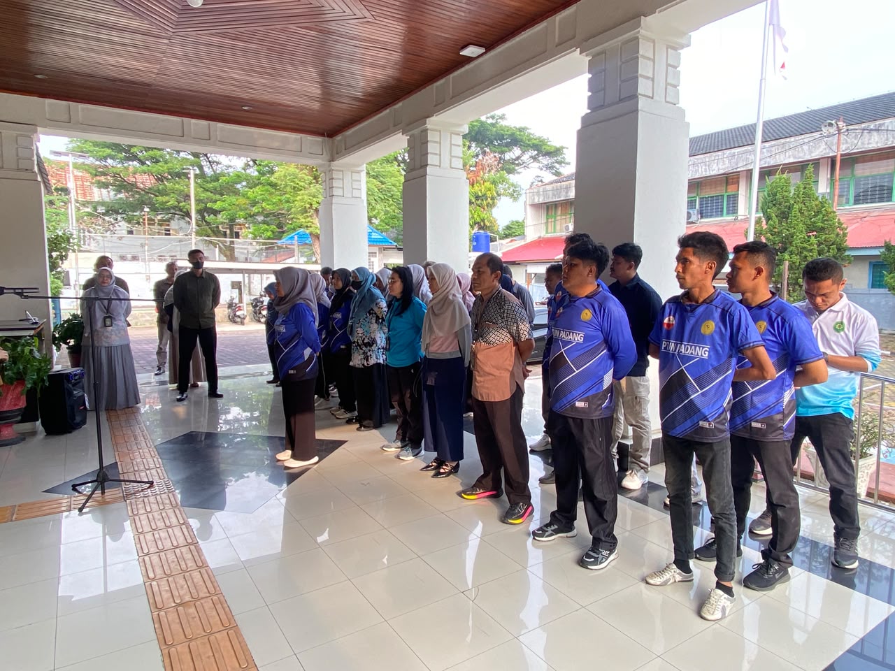 Kegiatan Rutin Apel Sore PTUN Padang