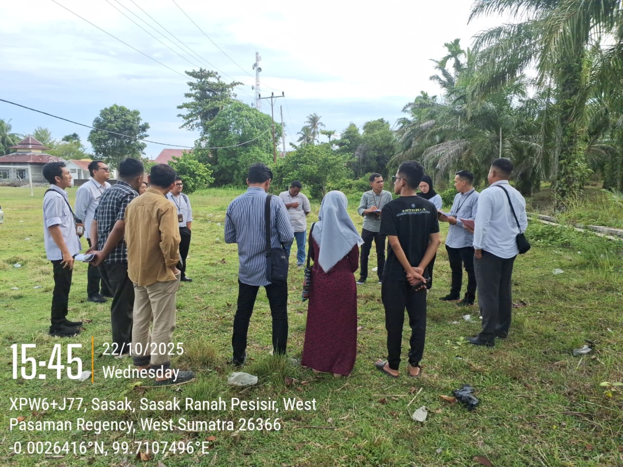 Pemeriksaan Setempat ke Pasaman Barat  pada Hari Rabu tanggal 22 Oktober 2025