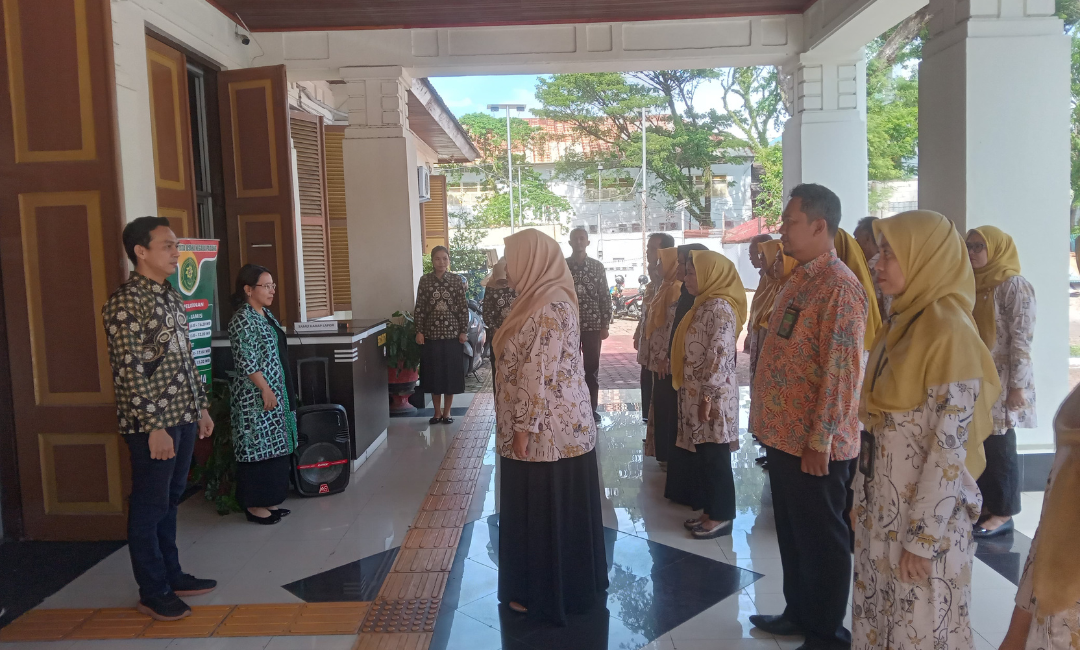 Kegiatan Apel Sore PTUN Padang