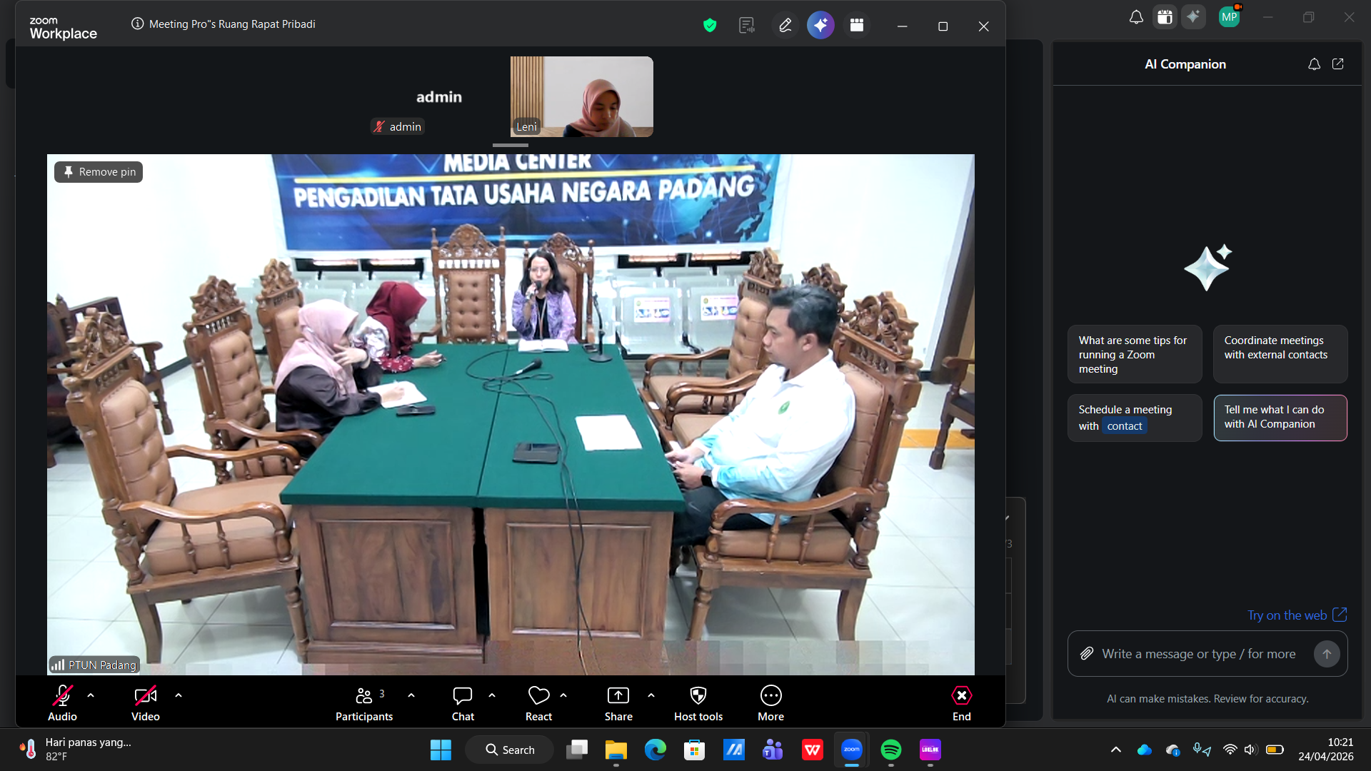 Rapat Tim Penilaian Kinerja