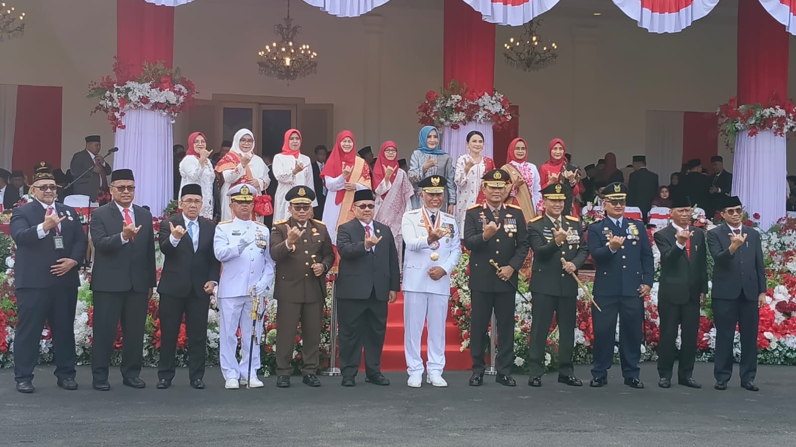 Wakil Ketua menghadiri Upacara Peringatan Hari Ulang Tahun (HUT) ke-81