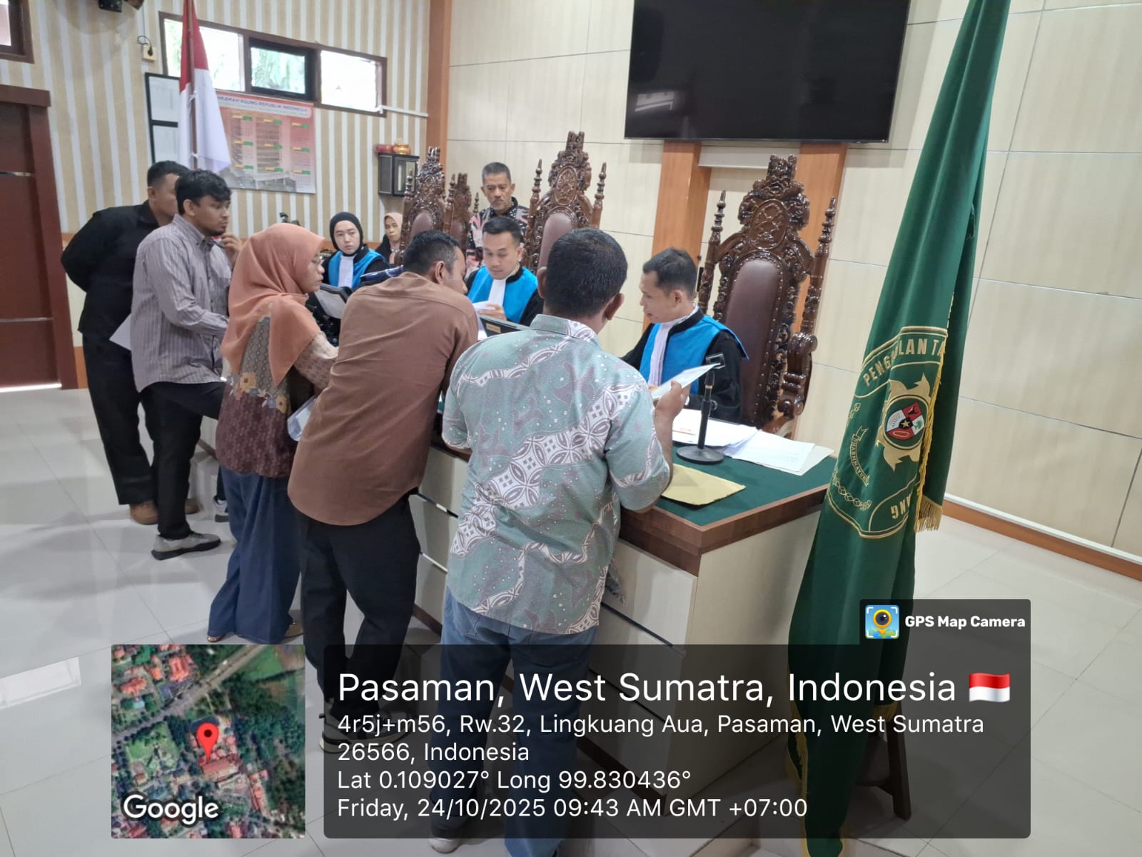 Sidang Di Luar Gedung untuk Perkara 32/G/2025/PTUN.PDG