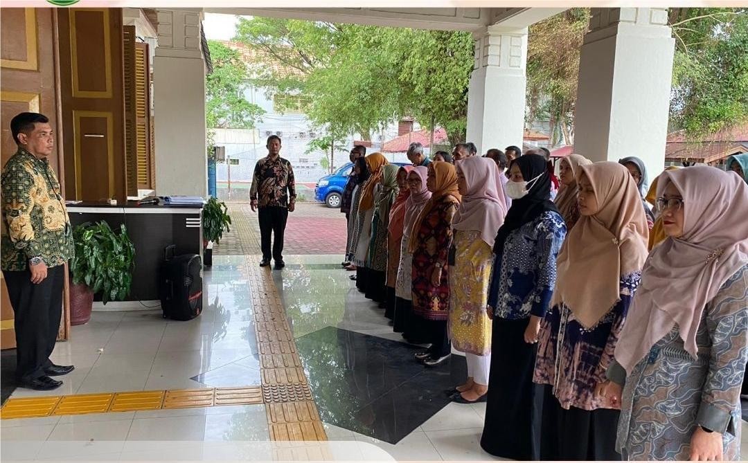 Kegiatan Apel Sore PTUN Padang