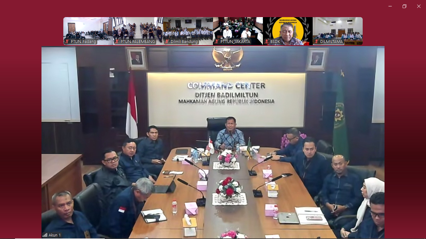 Kegiatan Pembinaan Badilmiltun bulan Pebruari 2026