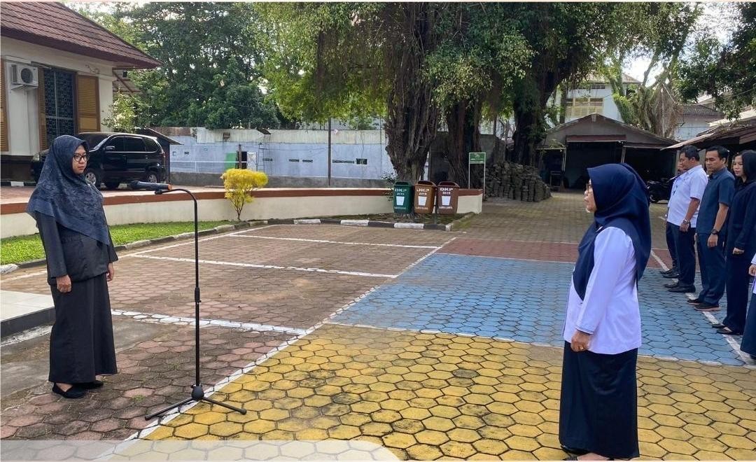Kegiatan Apel Pagi PTUN Padang
