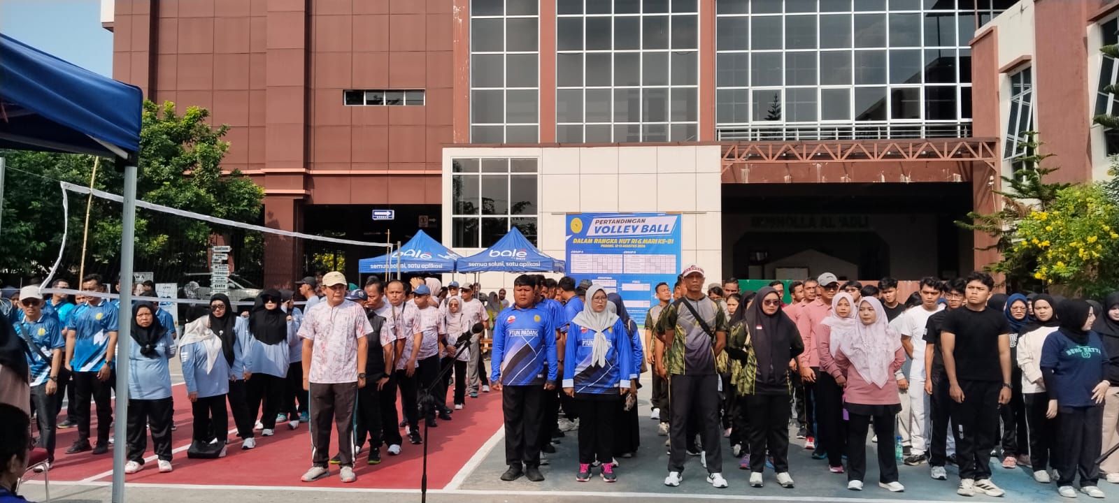 Semarak HUT RI Ke 81 dan HUT Mahkamah Agung RI ke 81 Se lingkungan Sumatera Barat