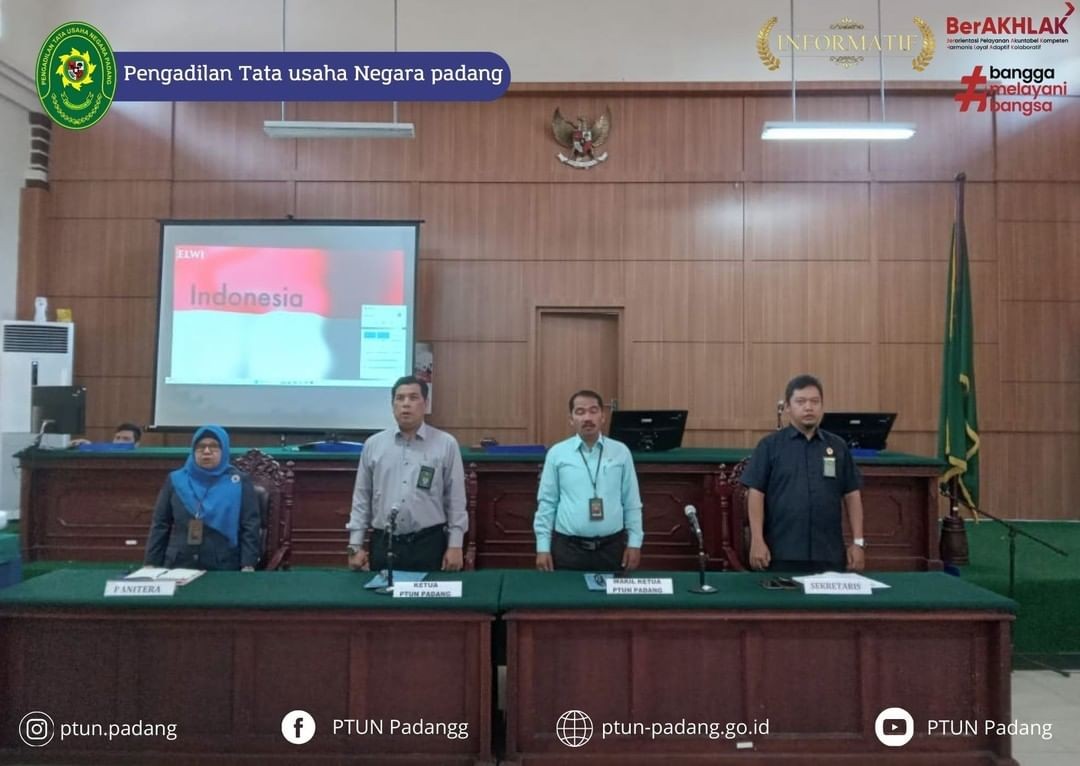 Rapat Bulanan pada Bulan Maret 2024 PTUN Padang