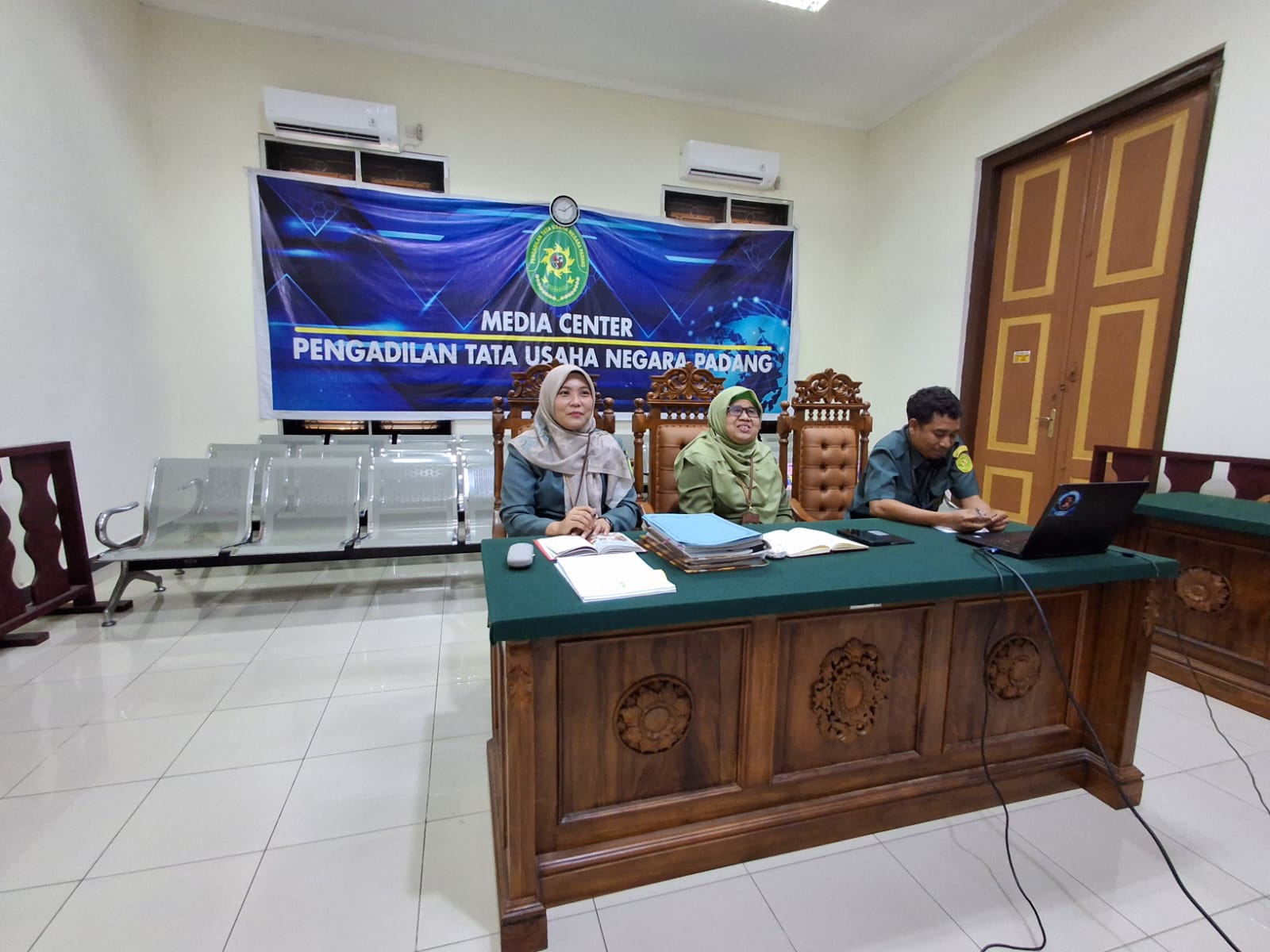 Simulasi Proses Pelayanan Peradilan oleh BPK RI secara daring