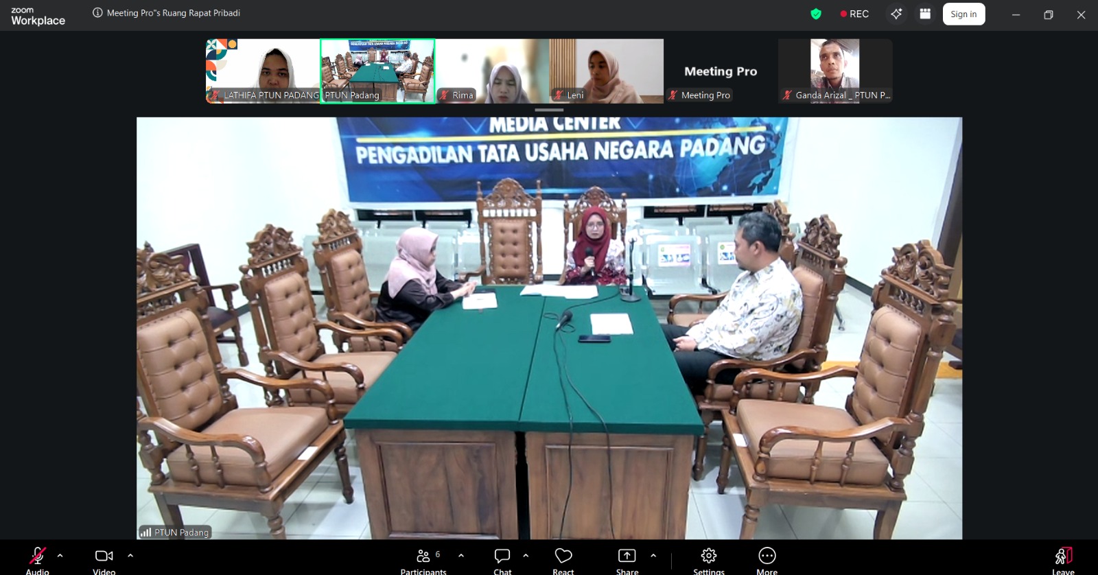 Rapat Satuan Tugas Penyelenggara Sistem Pengendalian Intern Pemerintah (SPIP) Triwulan I Tahun 2026