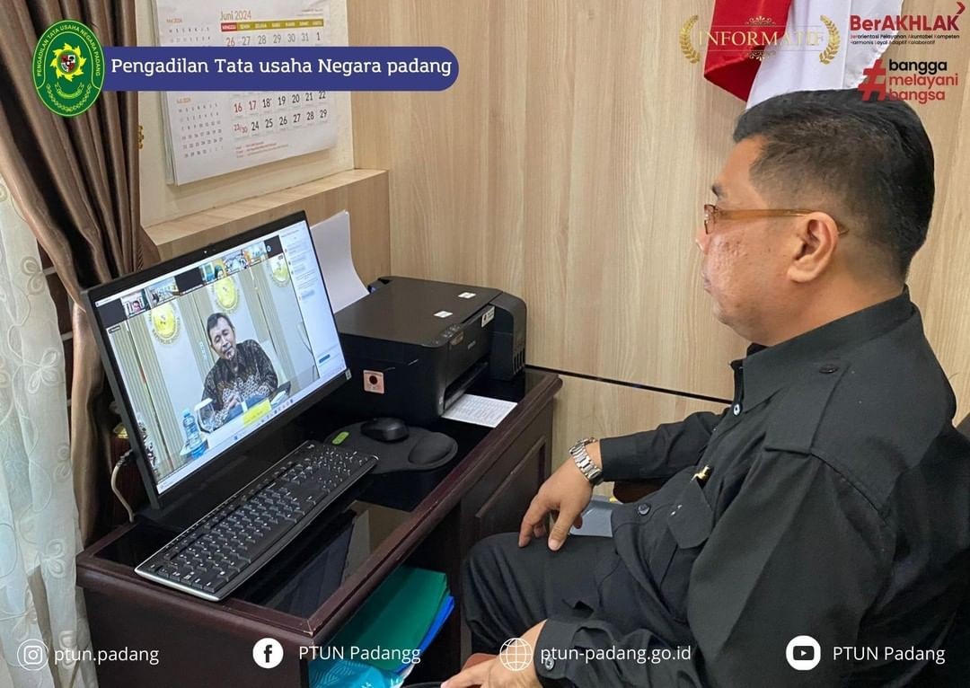 Acara Pelepasan YM. Ketua Kamar Pembinaan Prof. Dr. H. Takdir Rahmadi, S.H., L.L.M dan YM. Hakim Agung Is Sudaryono, S.H., M.H secara virtual