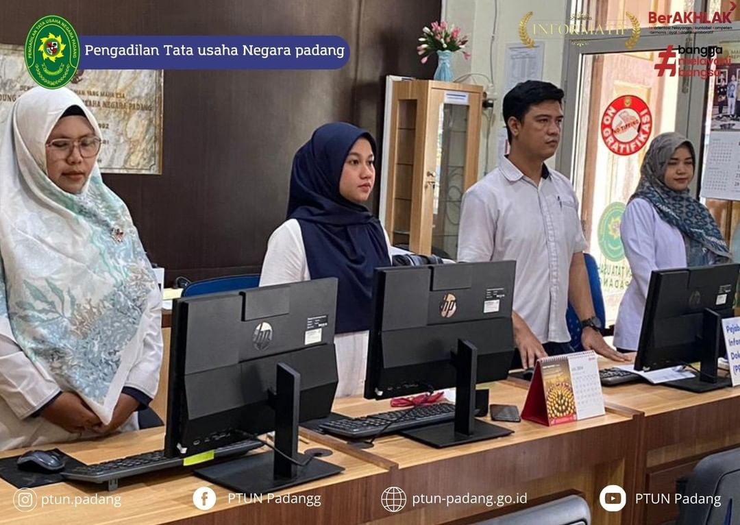 Kegiatan Briefing Petugas PTSP