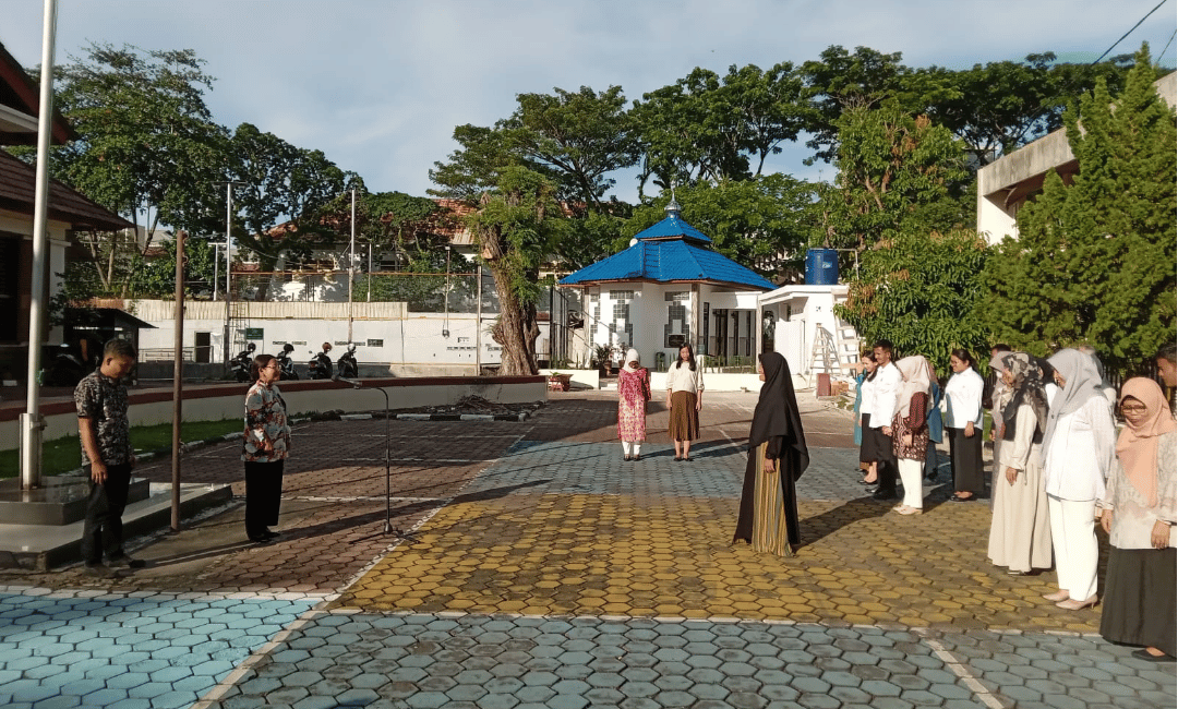 Kegiatan Apel sore PTUN Padang