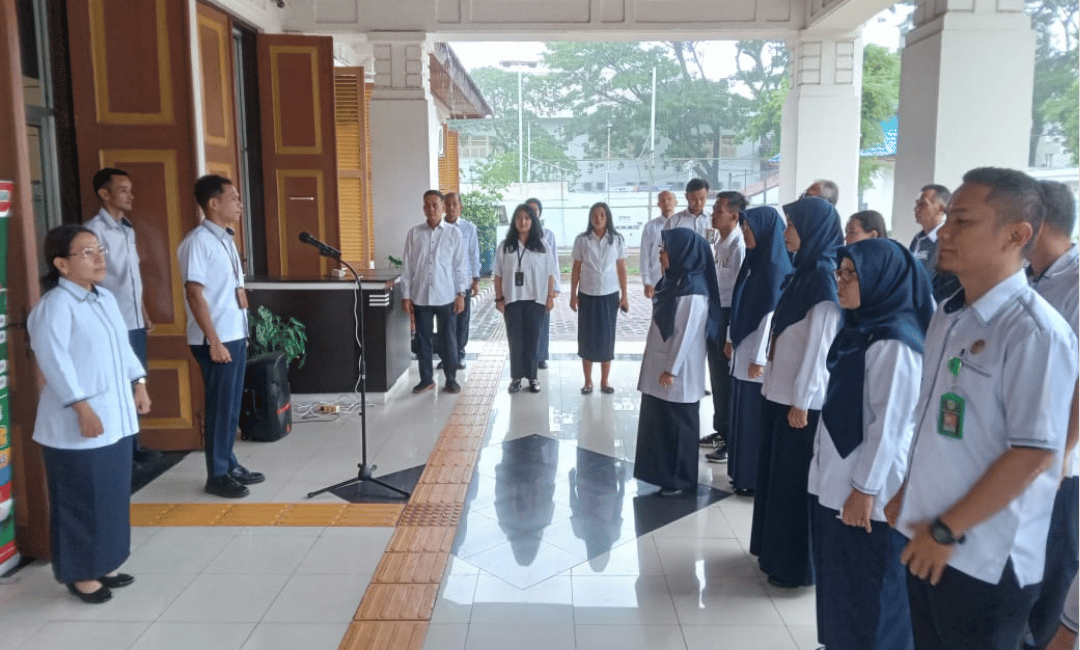 Kegiatan Apel Pagi PTUN Padang