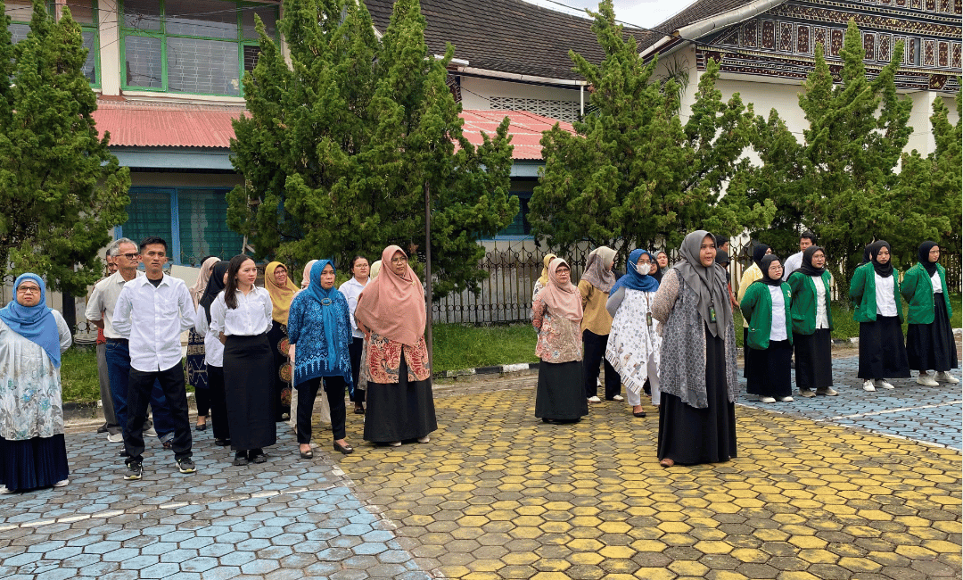 Kegiatan Apel Sore PTUN Padang