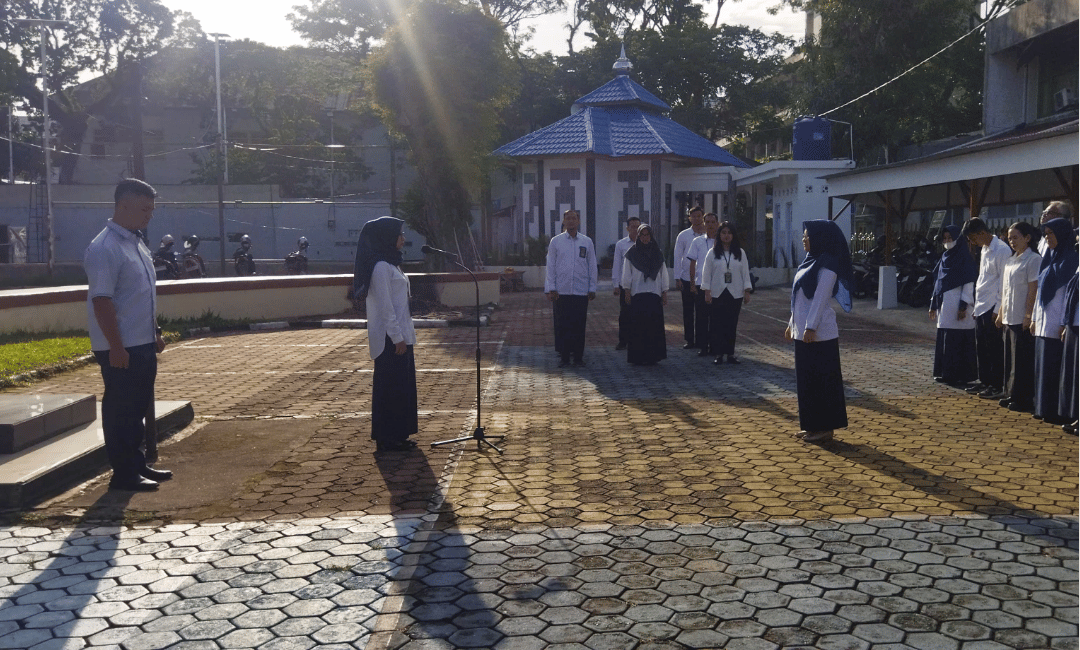 Kegiatan Apel Pagi PTUN Padang