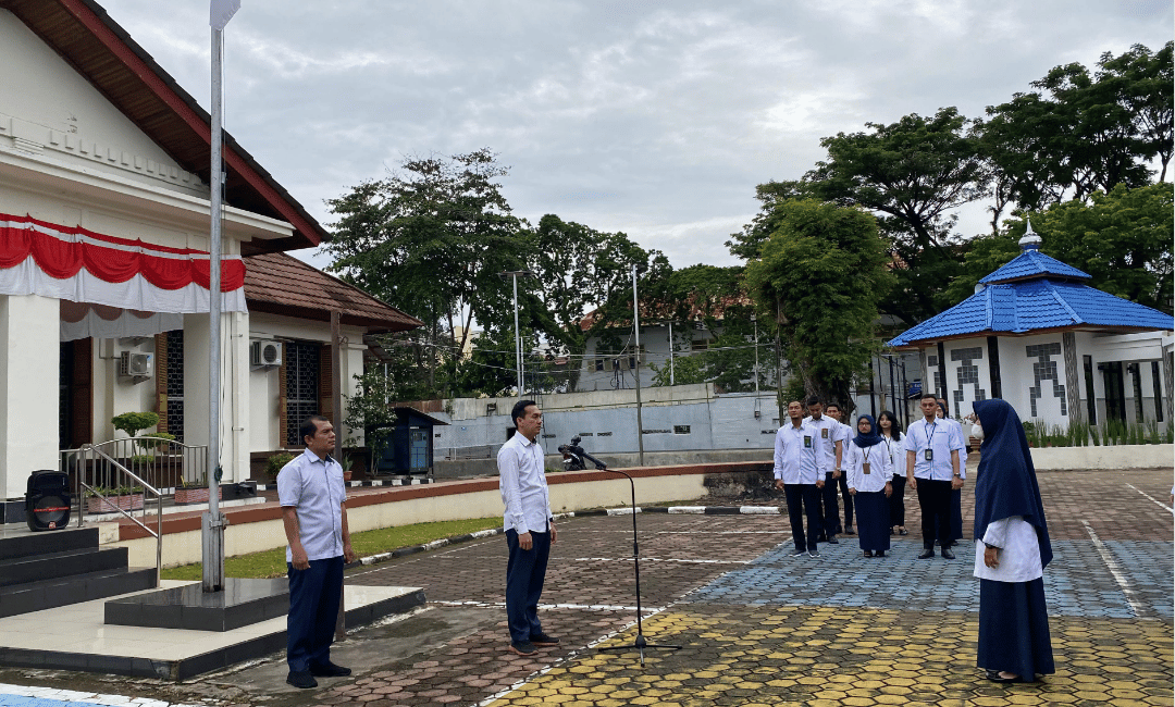 Kegiatan Apel Pagi PTUN Padang