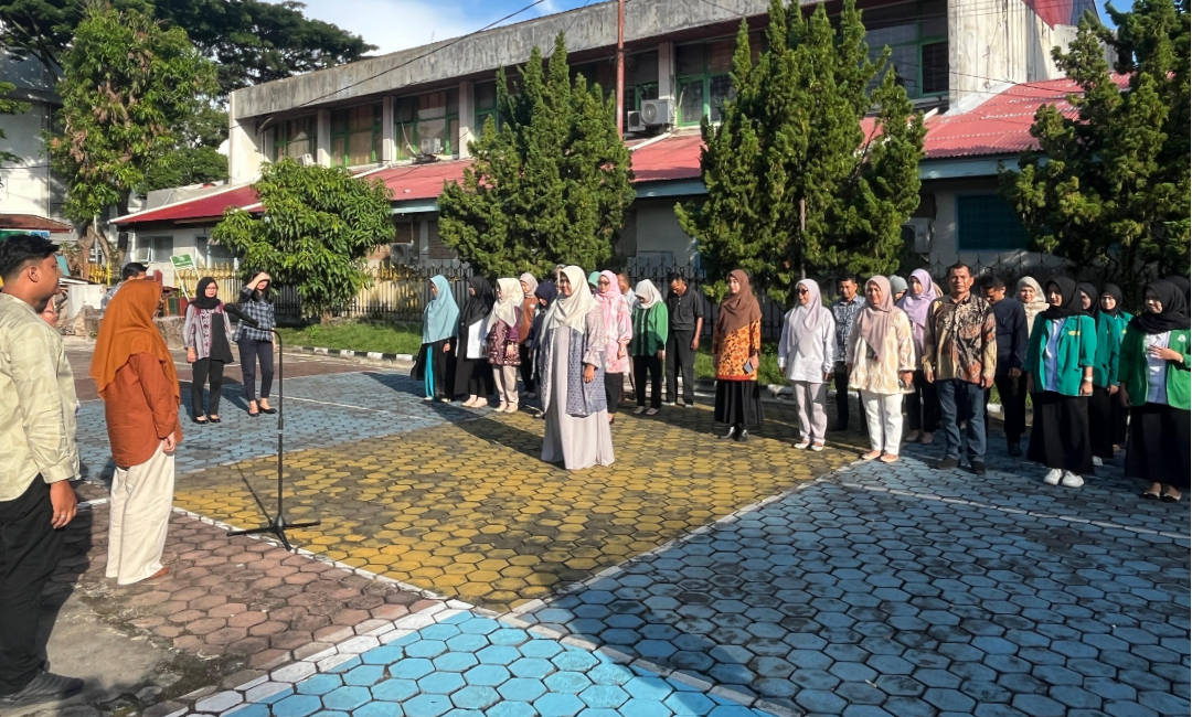 Kegiatan Apel sore PTUN Padang