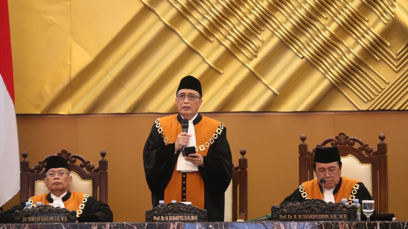 Prof. Dr. Sunarto, S.H., M.H. terpilih menjadi Ketua MARI periode 2024-2029