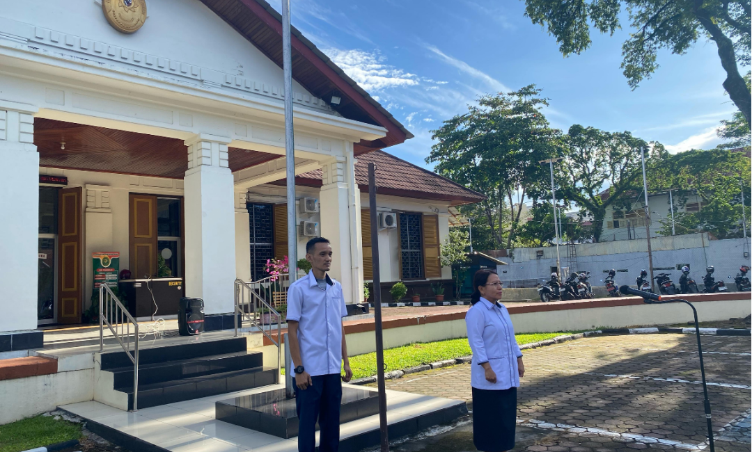 Kegiatan Apel Pagi PTUN Padang