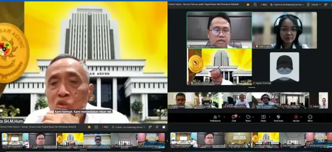 Kegiatan Diskusi Online Hukum