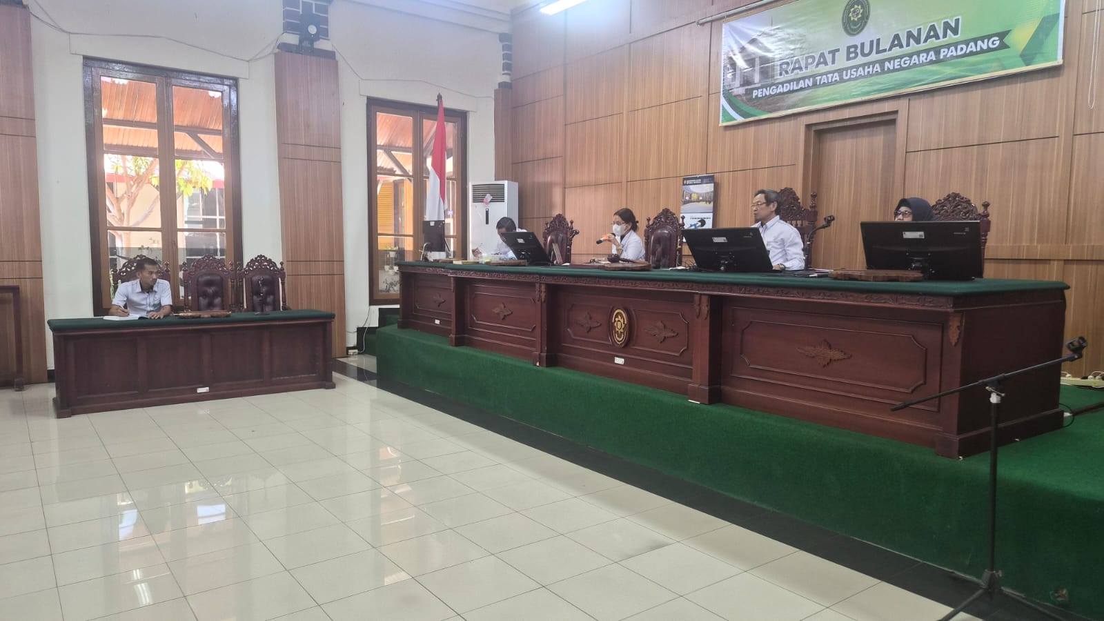 Rapat Monitoring dan Evaluasi Pembangunan Zona Integritas Triwulan I Tahun 2026