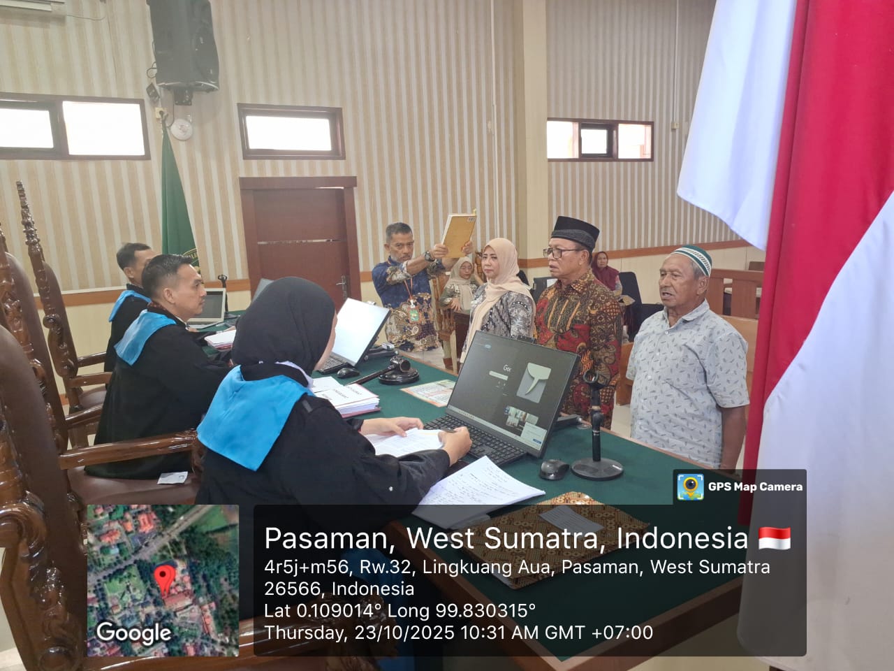 Sidang di Luar Gedung PTUN Padang Perkara 32/G/2025/PTUN.PDG