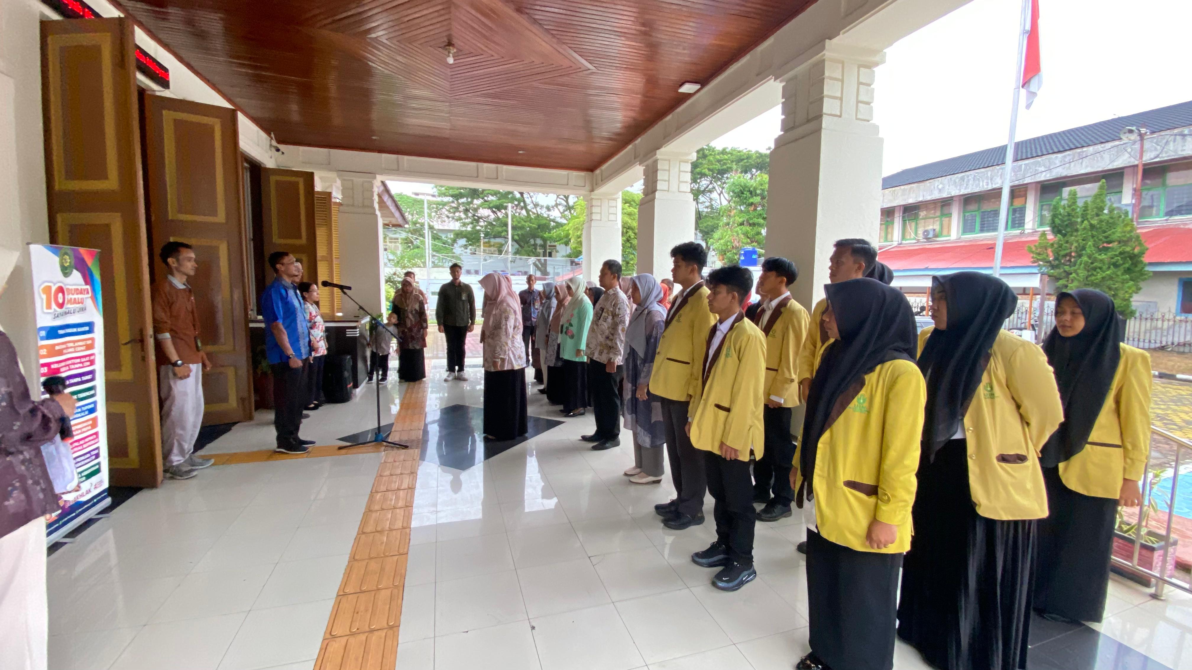 Kegiatan Rutin Apel Sore PTUN Padang