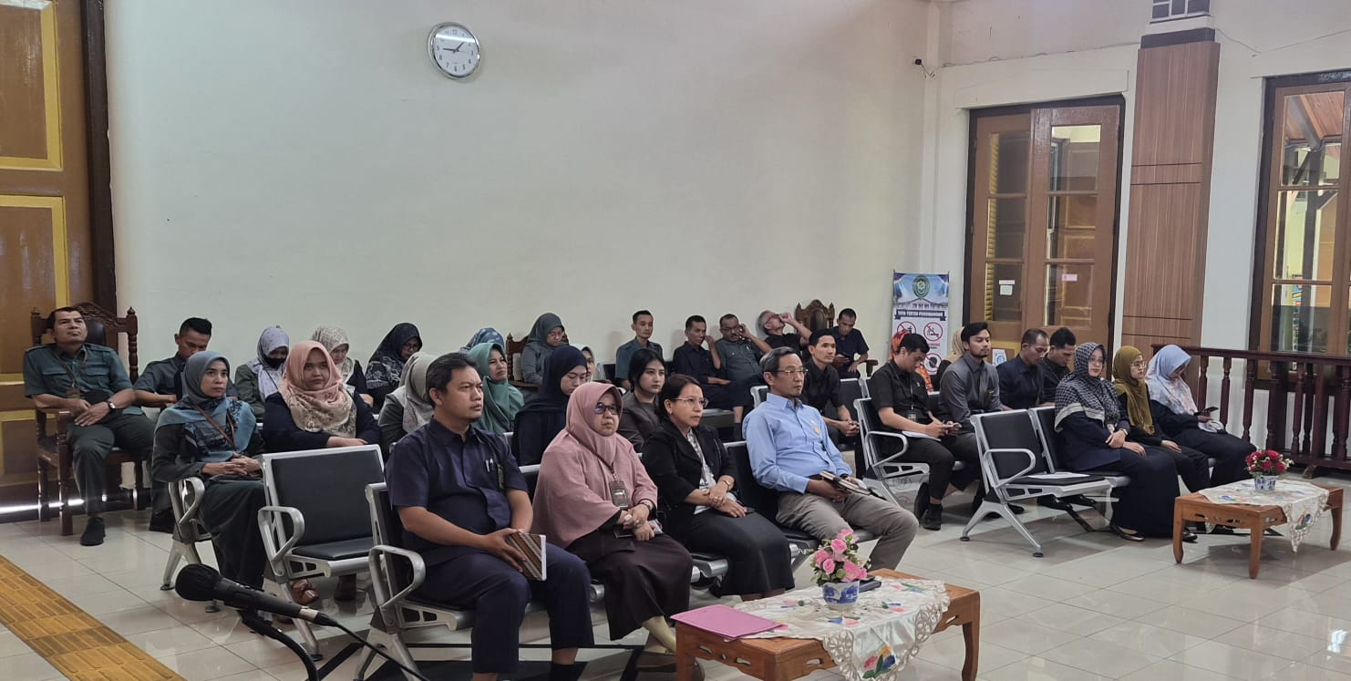 Pembinaan Dirjen Badilmiltun secara daring