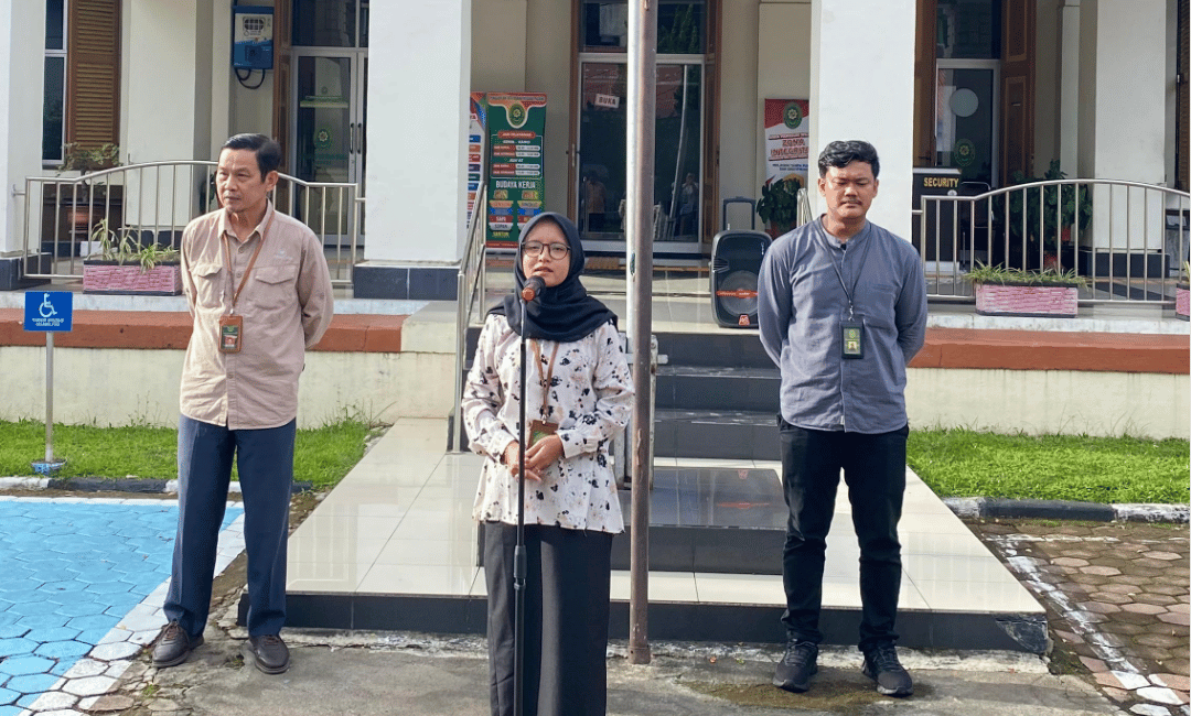 Kegiatan Apel Sore PTUN Padang