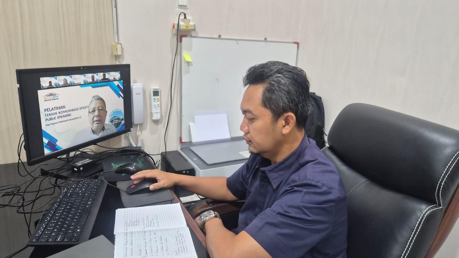 Pelatihan Teknik Komunikasi Efektif dan Public Speaking secara Online Batch I Angkatan I Tahun 2026