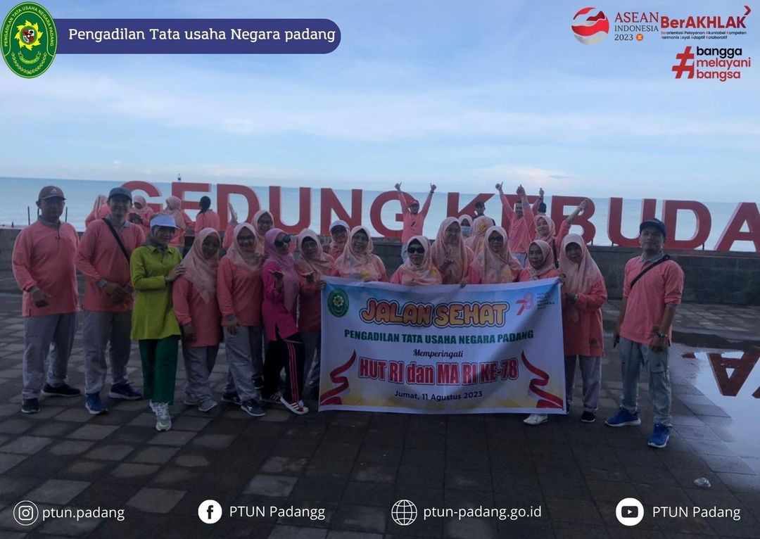 kegiatan perlombaan peringatan HUT RI & Mahkamah Agung RI Ke-78