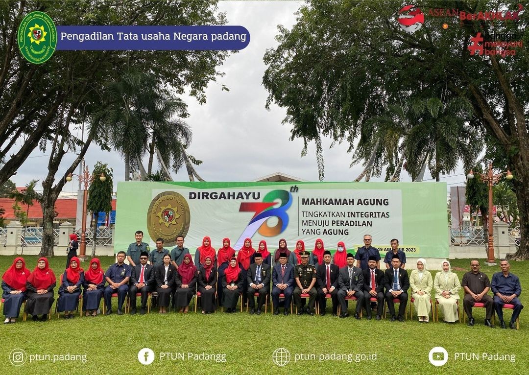 Upacara Memperingati HUT Mahkamah Agung RI ke 78