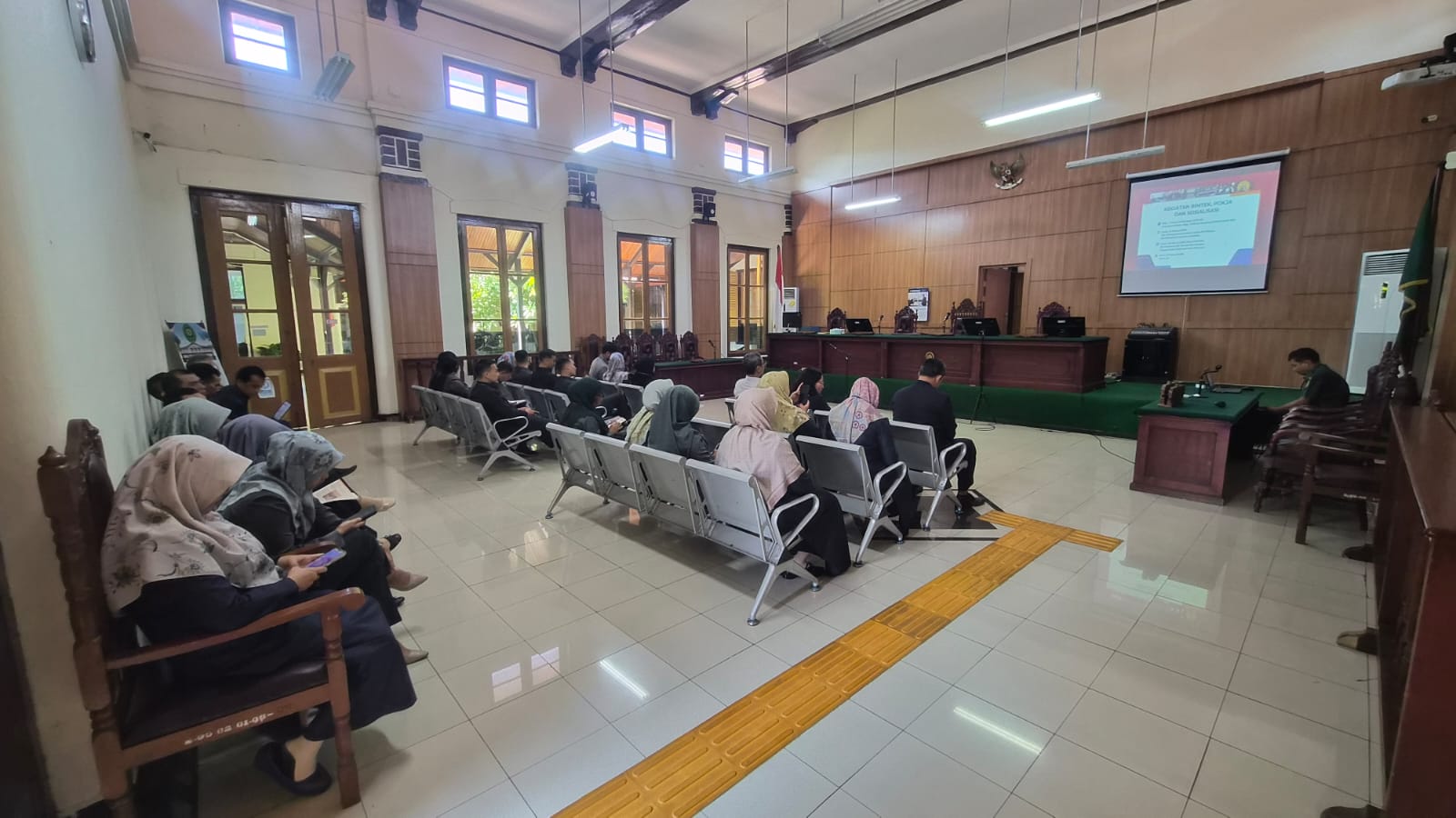 Kegiatan Pembinaan Badilmiltun bulan Pebruari 2026