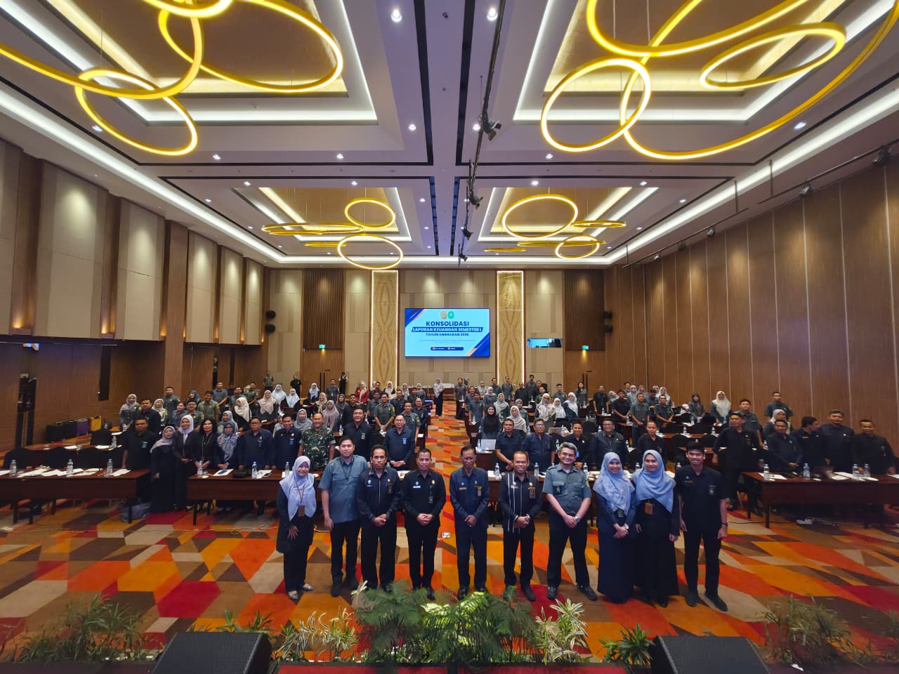 Kegiatan Konsolidasi Laporan Keuangan Semester I Tahun 2026 Wilayah Sumatera Barat