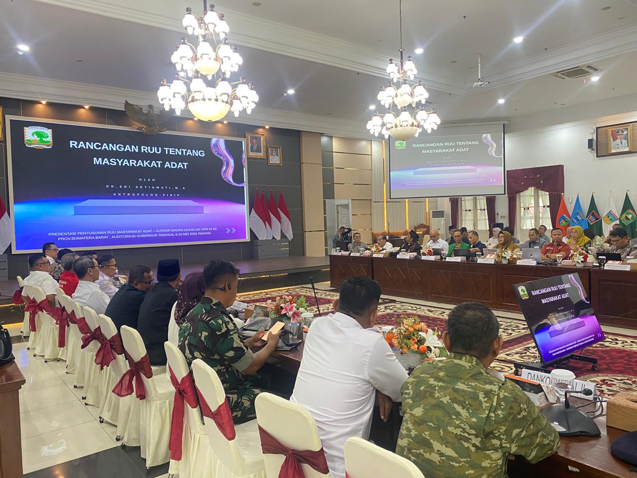 Kegiatan Acara pertemuan dengan Badan Legislasi DPR