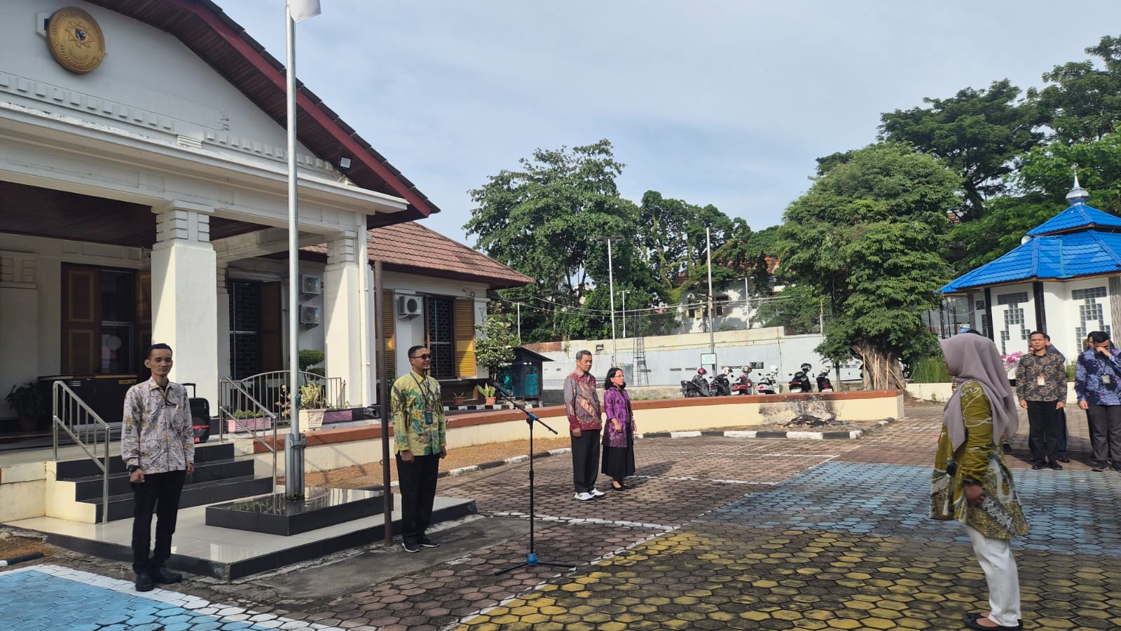 Kegiatan Rutin Apel Sore PTUN Padang