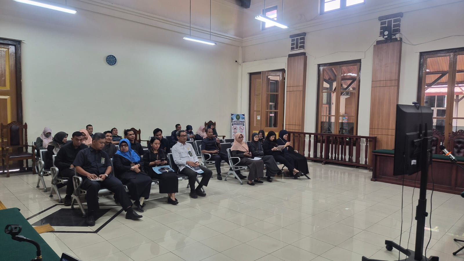kegiatan Pembinaan Dirjen Badilmiltun secara daring bulan Juni 2026