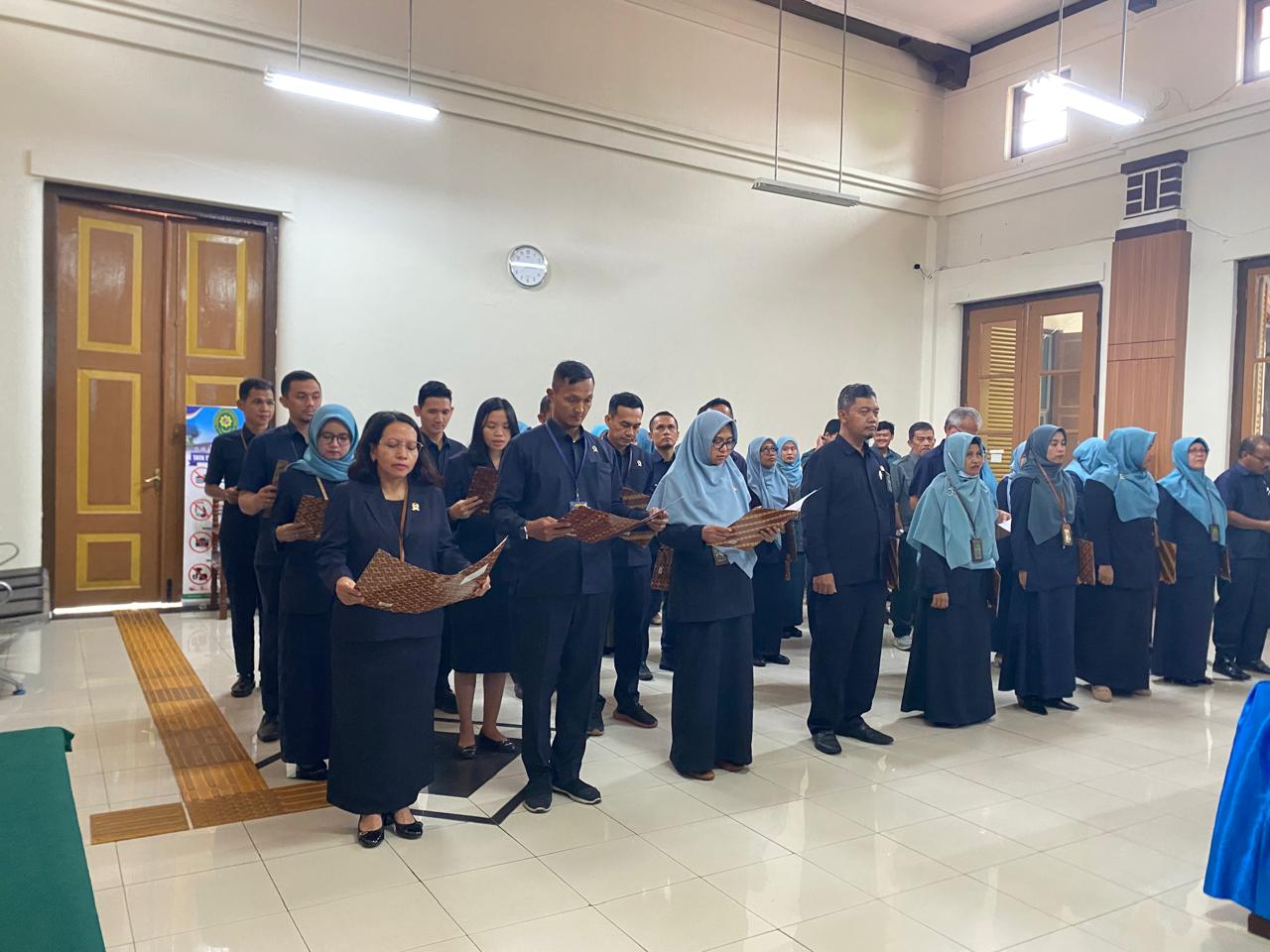 Acara Penandatanganan Pakta Integritas, Perjanjian Kinerja dan Komitmen Bersama Tahun 2026