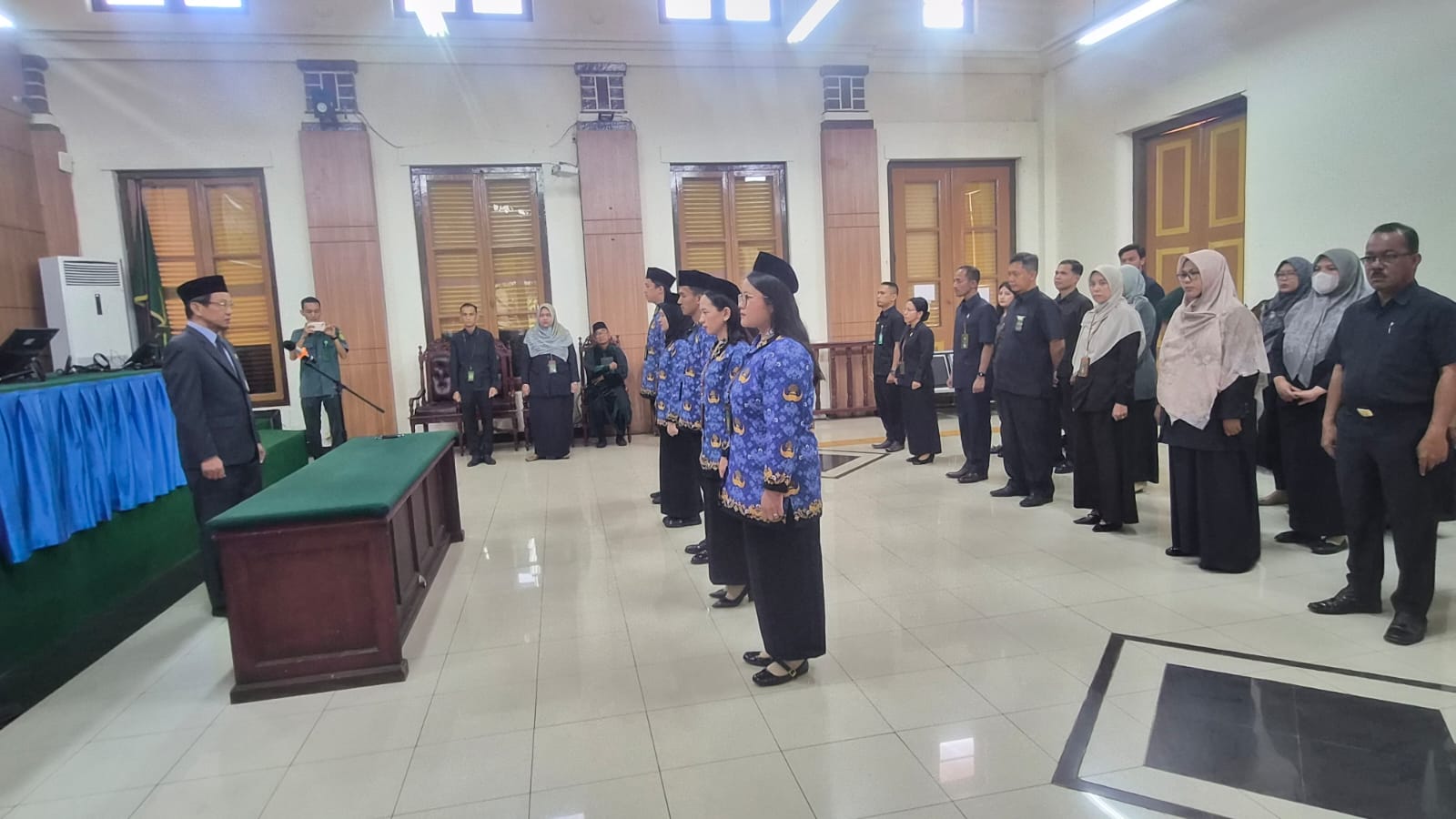 Acara Pengambilan Sumpah Pegawai Negeri Sipil