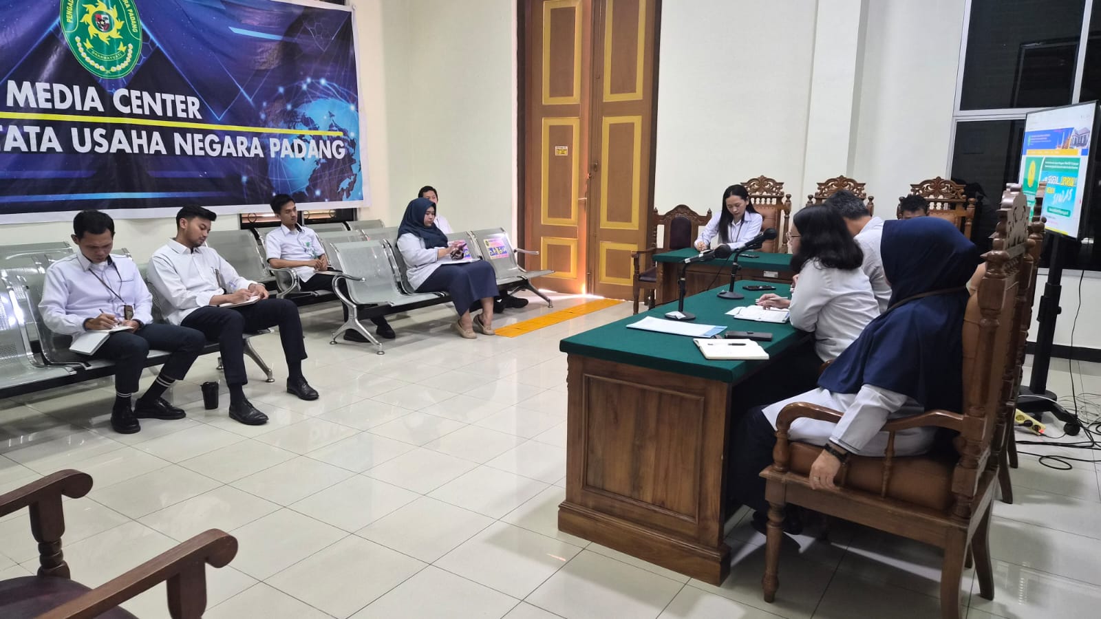 Rapat Tim Inovasi pada Pengadilan Tata Usaha Negara Padang