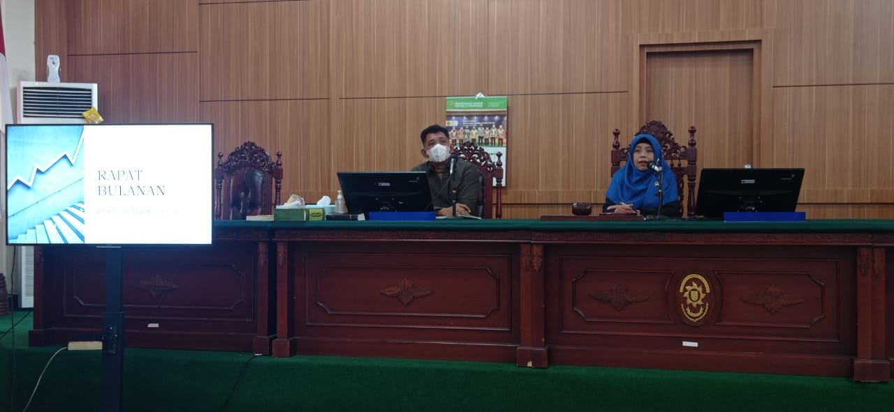 Rapat Kordinasi Triwulan I PTUN Padang