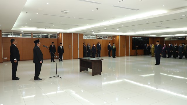 Ketua Mahkamah Agung Lantik ACO NUR sebagai ASESOR