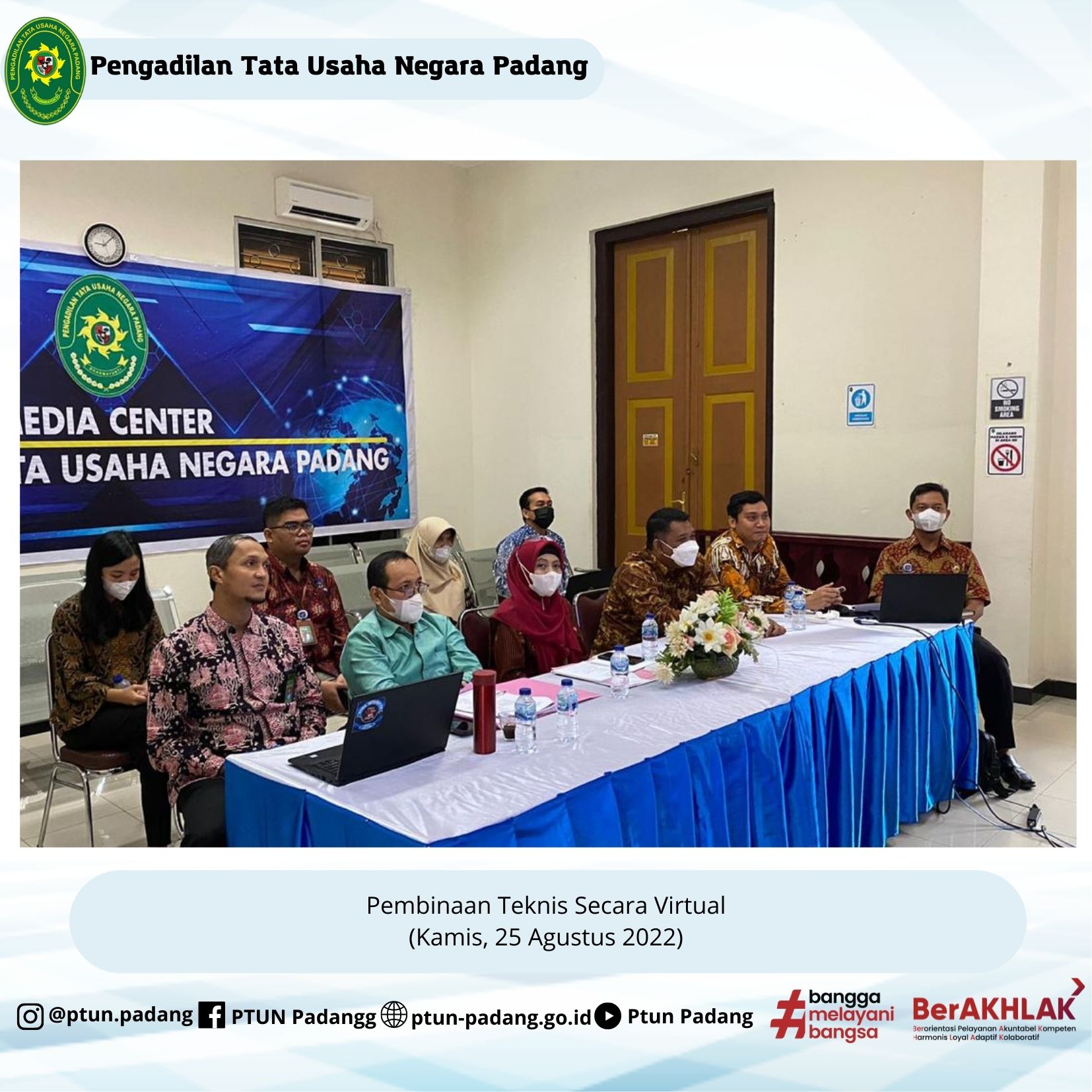 Undangan Pembinaan Teknis secara Virtual