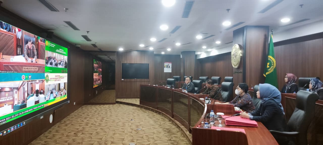 526 Peserta Ikuti Ujian tertulis Seleksi Calon Hakim Ad Hoc Tipikor Tahap XXIII Tahun 2025